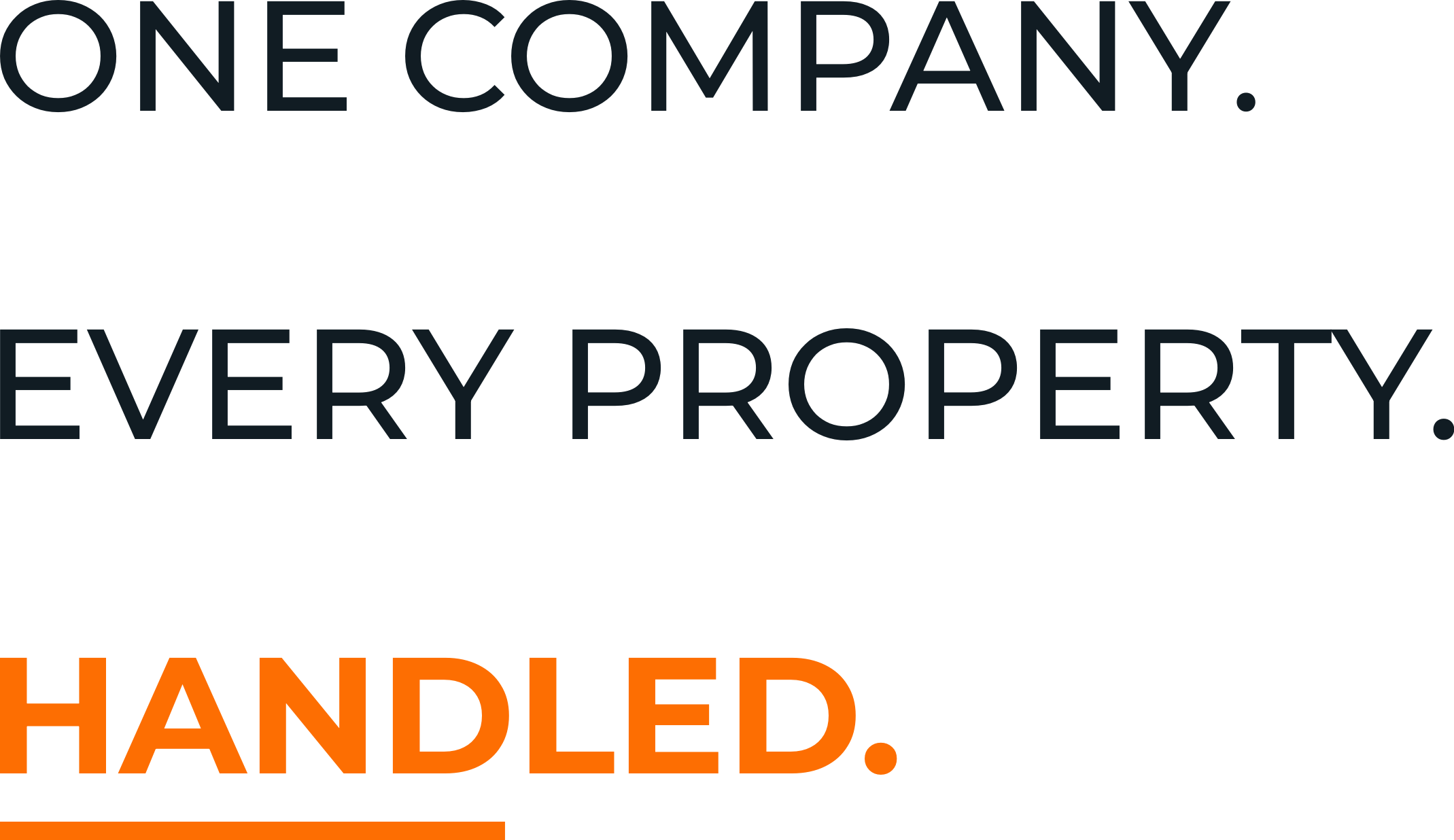 One Company. Every Property. Handled.